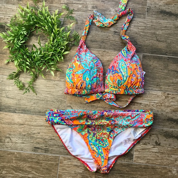 Ralph Lauren Other - Ralph Lauren Printed Hardware Two Piece Bikini